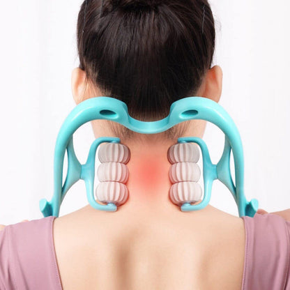 6 Wheel Cervical Neck Massager