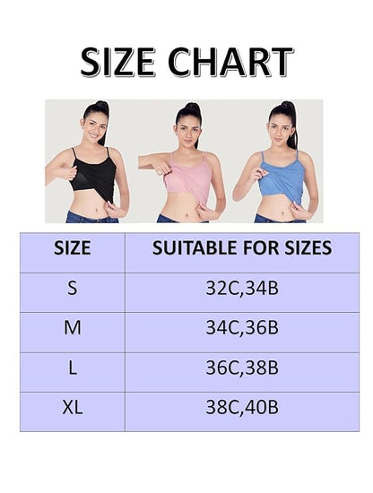 FlexCami™ Women's Loose Cami with Built-in Tank Top (Pack of 2)