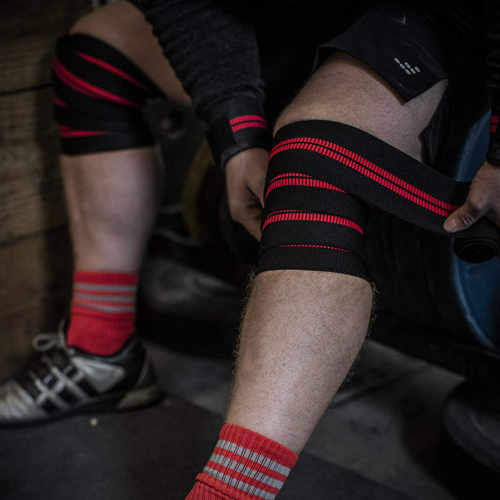 Red Line Knee Wraps (Set of 2)