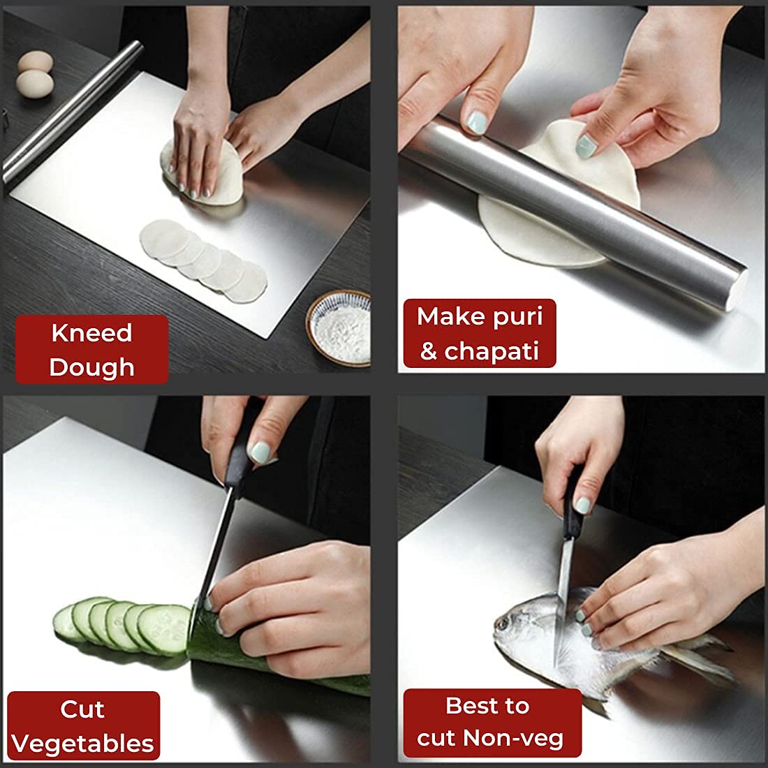 Stainless Steel Chopping Board