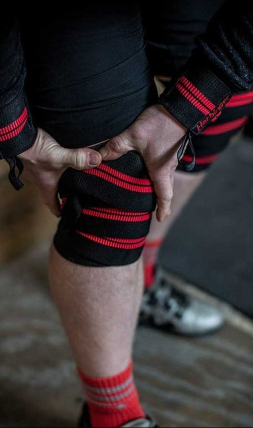 Red Line Knee Wraps (Set of 2)